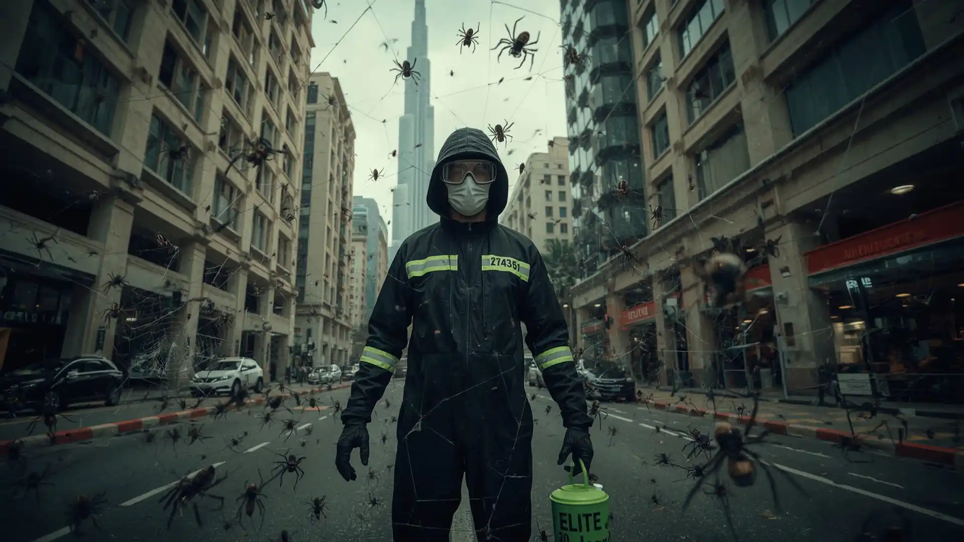 Elite Pest Control the best Spider control in Dubai