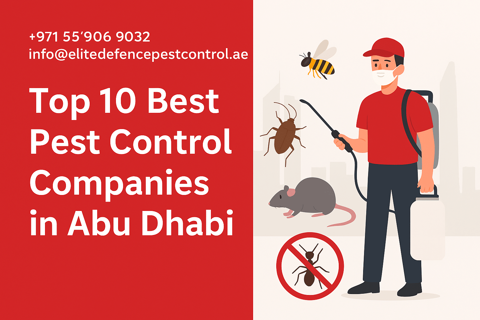 Top 10 Best Pest Control Companies in Abu Dhabi
