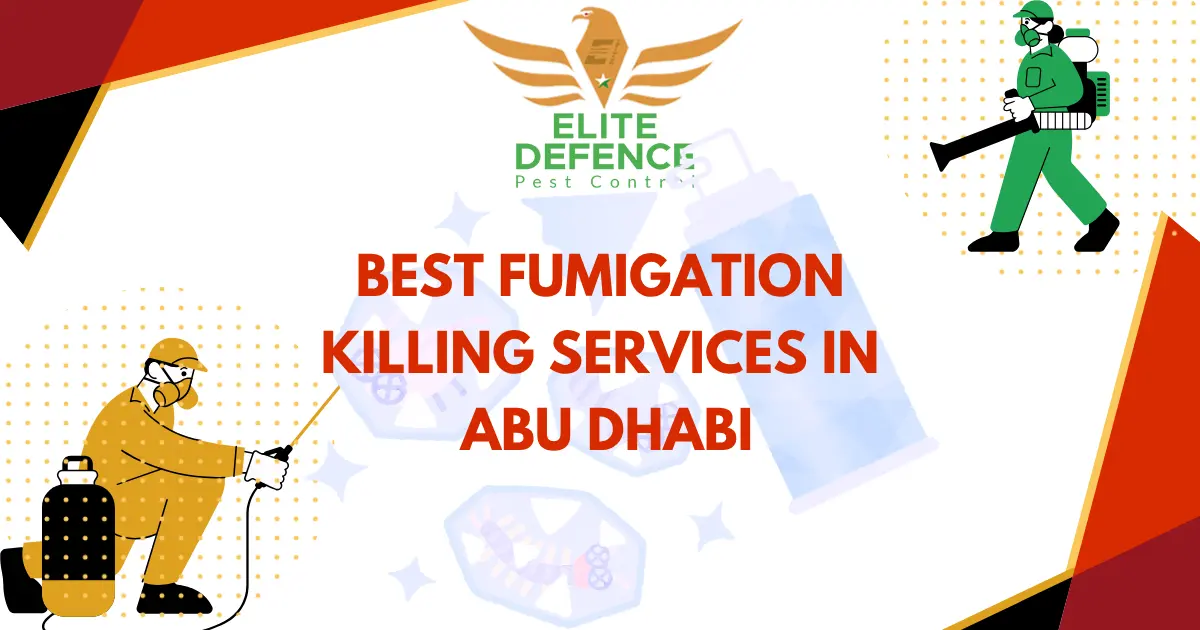 Best Fumigation killing Services in Abu Dhabi