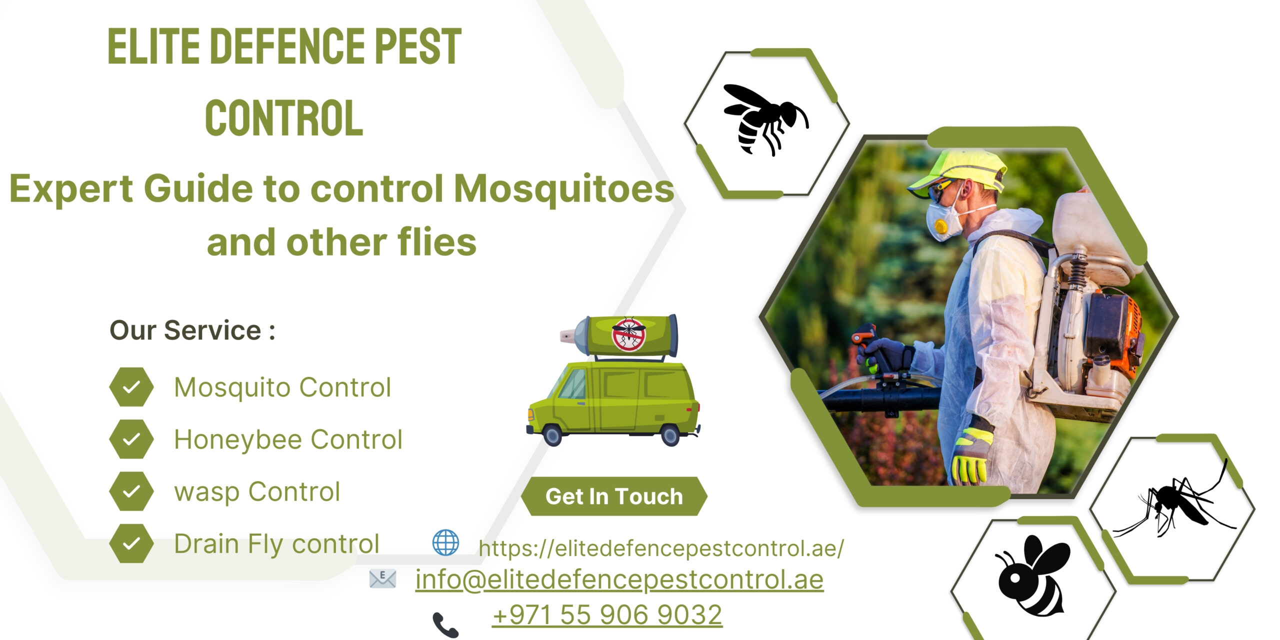 Expert Guide to control Mosquitoes and other flies