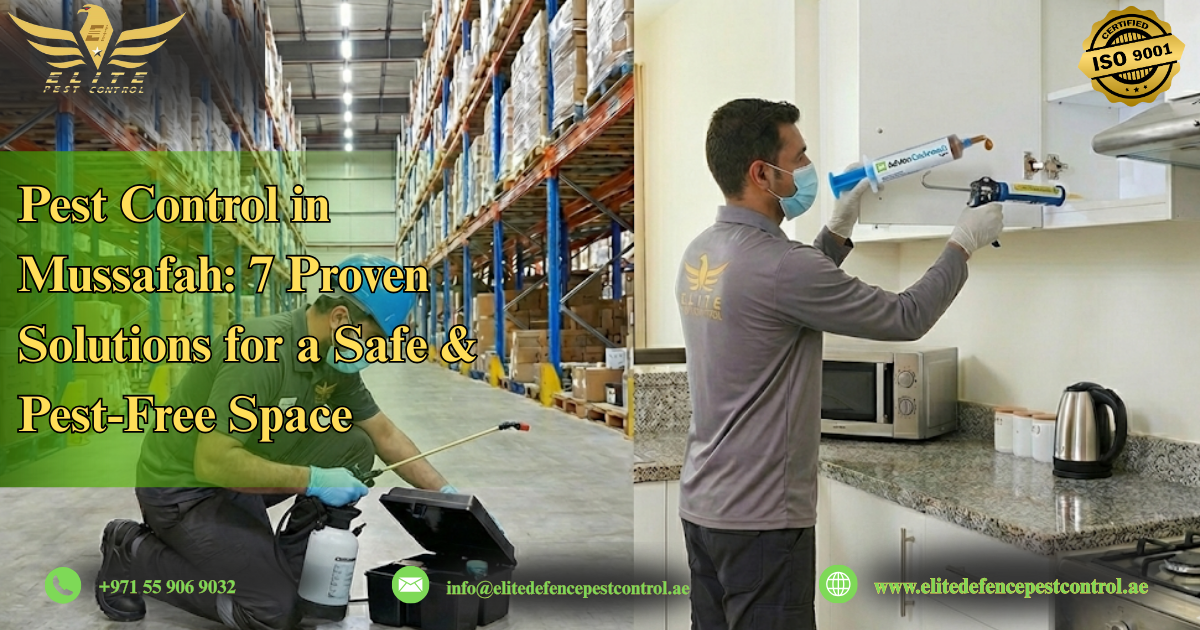 Pest Control in mussafah