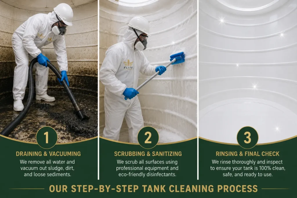 cleaning step by step process