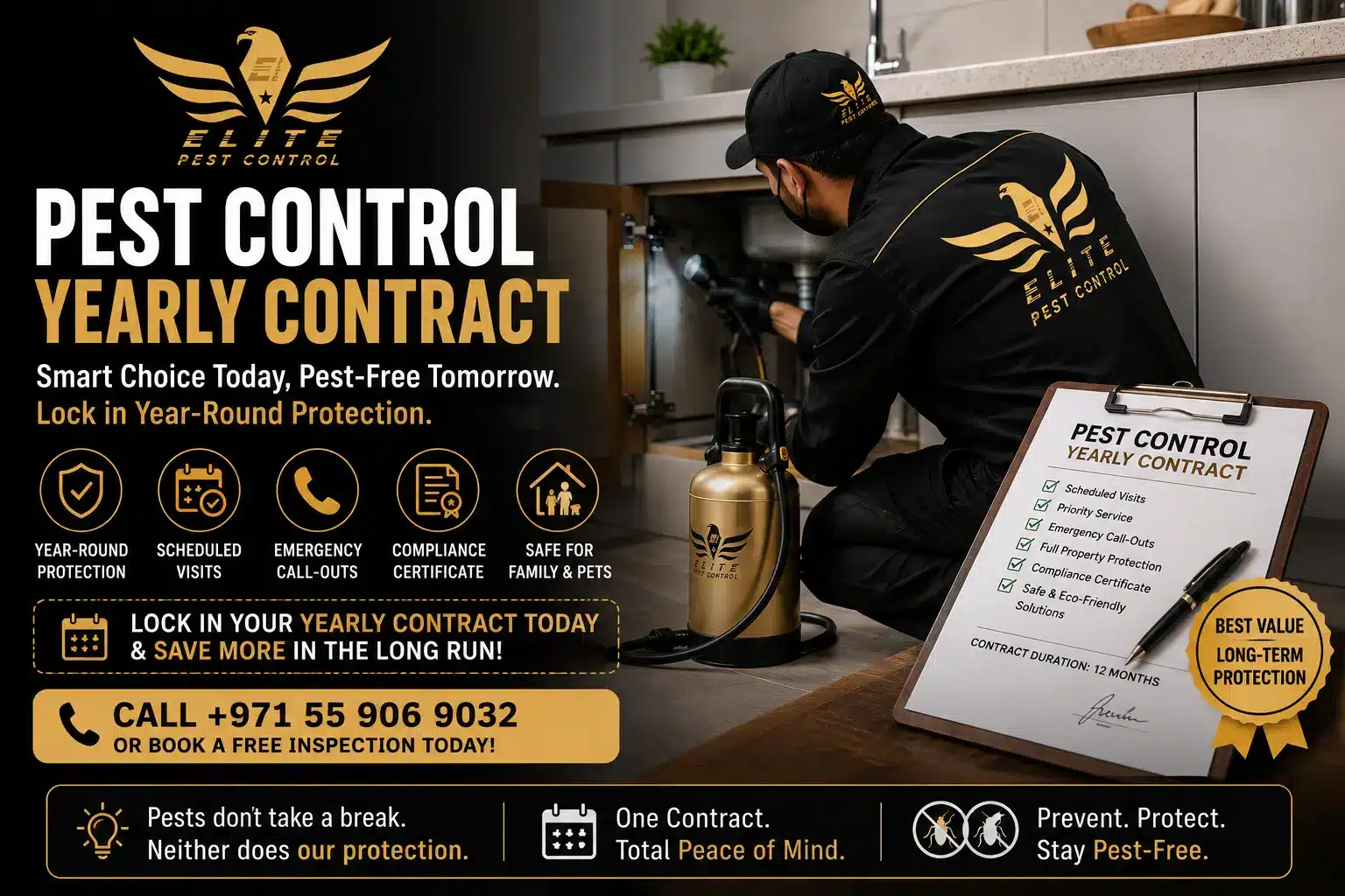 Pest Control Yearly Contract